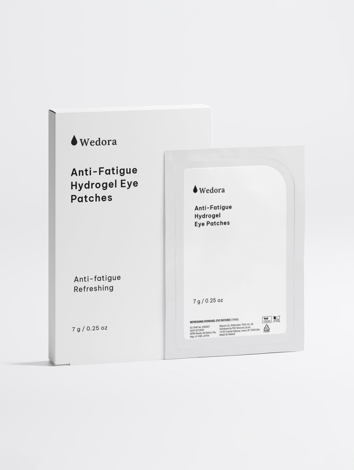 Anti-Fatigue Hydrogel Eye Patches
